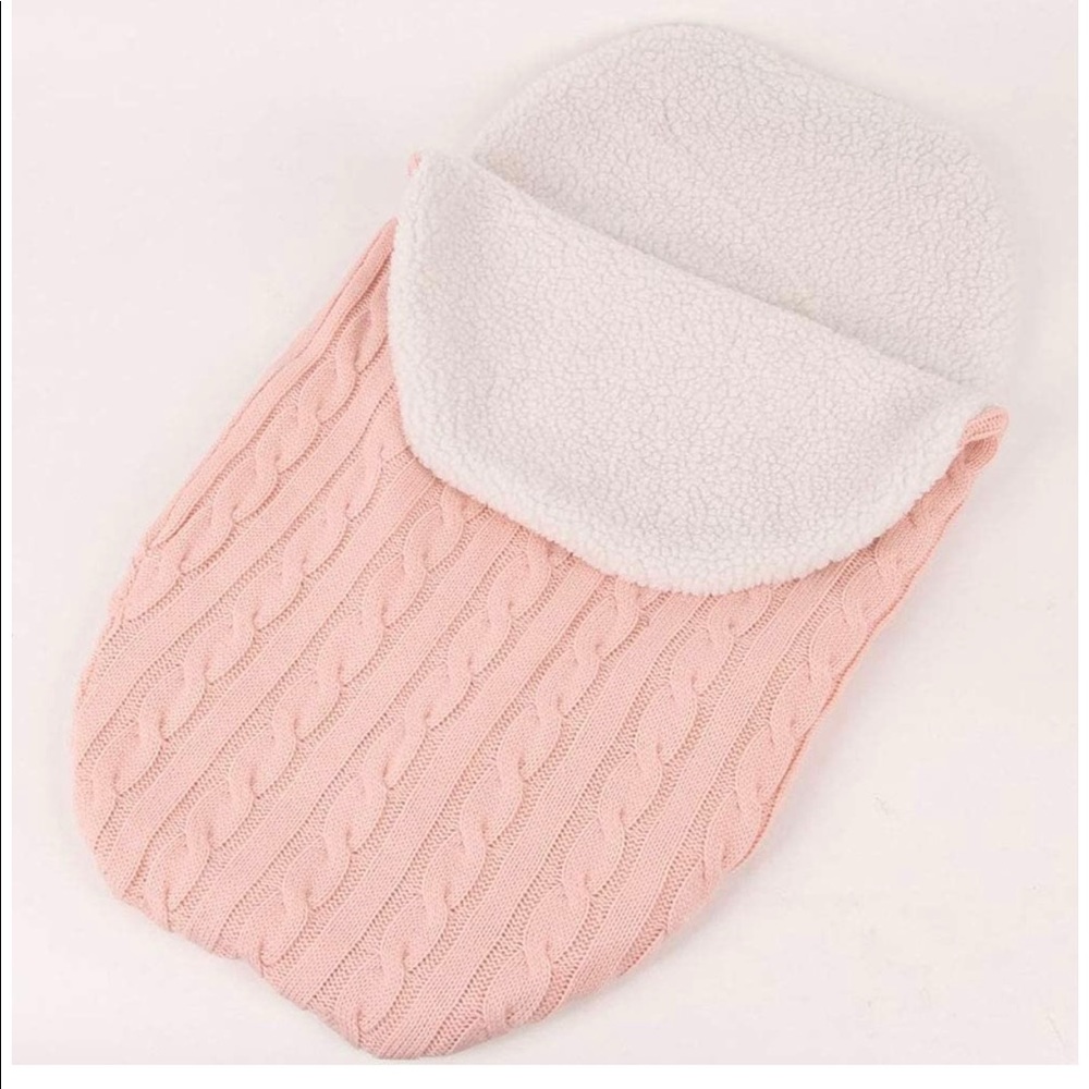 New Pink Newborn Swaddle Blanket Baby Sleep Bag